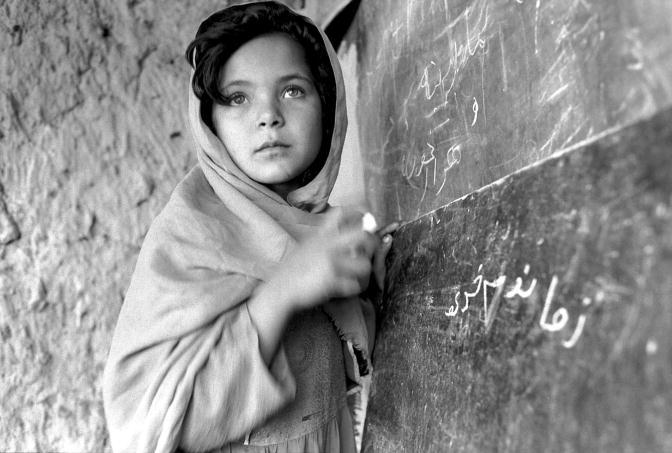 WMC F Bomb Afghan girl school United Nations Photo Flickr 3723