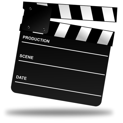 WMC F Bomb filming clapper board publicdomainvectors 31323