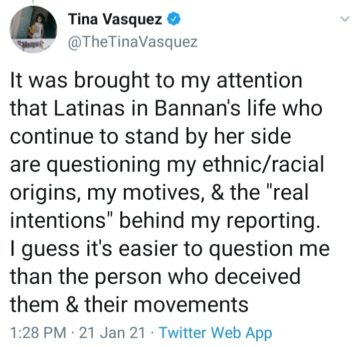 Screenshot Tina Vasquez Tweet