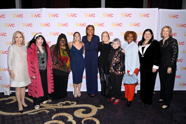 2022 Andrea Mitchell Loreen Arbus Loretta J Ross Mariana Ardila Trujillo Robin Roberts Gloria Steinem Robin Morgan Salamishah Tillet Maria Martinez Julie Burton Red Carpet 1 1442330019
