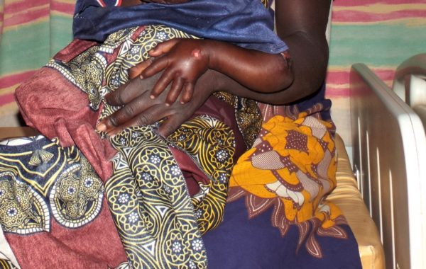 Christina Kabudula with her 4 year old baby