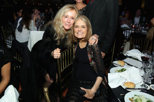 Mary Swig and Gloria Steinem Photo by Cindy Ord for Getty jpg