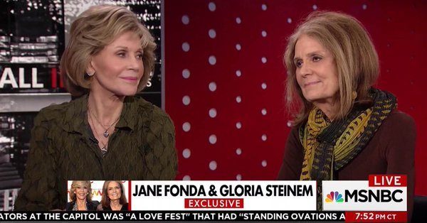 Media Fond Steinem MSNBC by James Grant