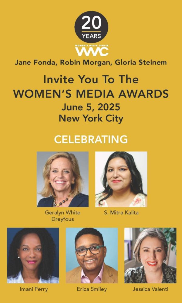Women's Media Awards 2025 invite Page 1