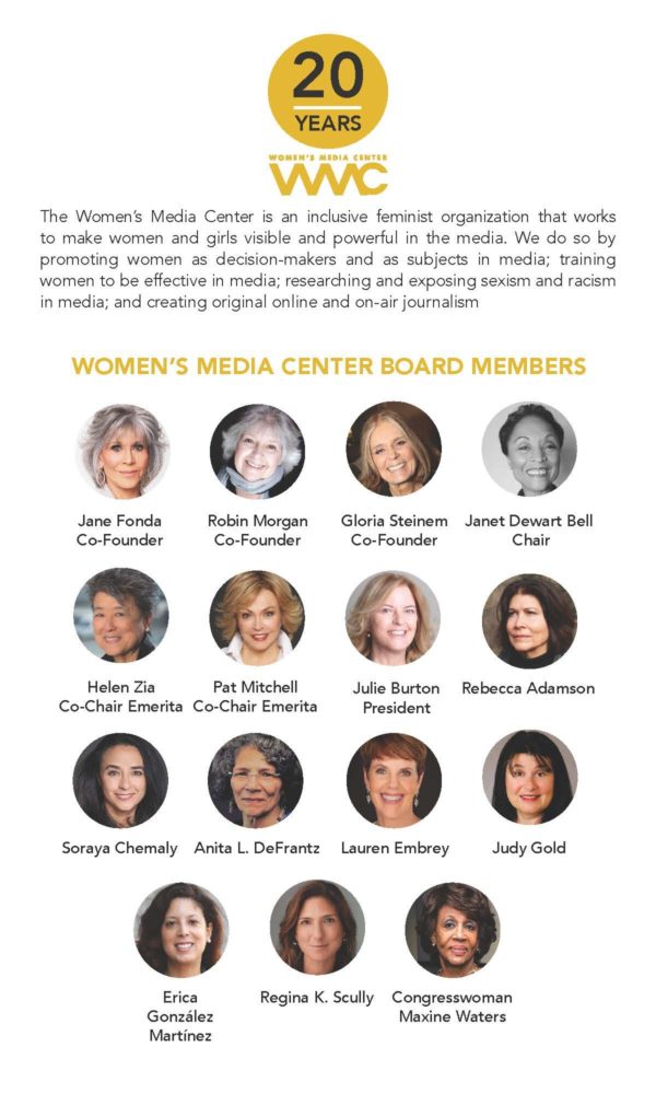 Women's Media Awards 2025 invite Page 4