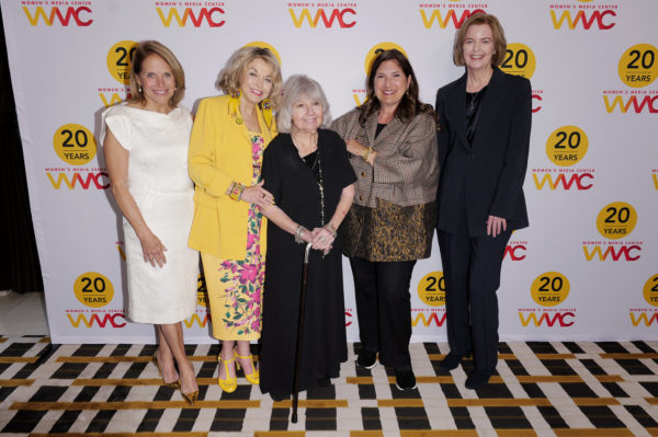 WMA2025 Katie Couric Pat Mitchell Robin Morgan Regina K Scully Julie Burton Craig Barrit Getty 2218839761