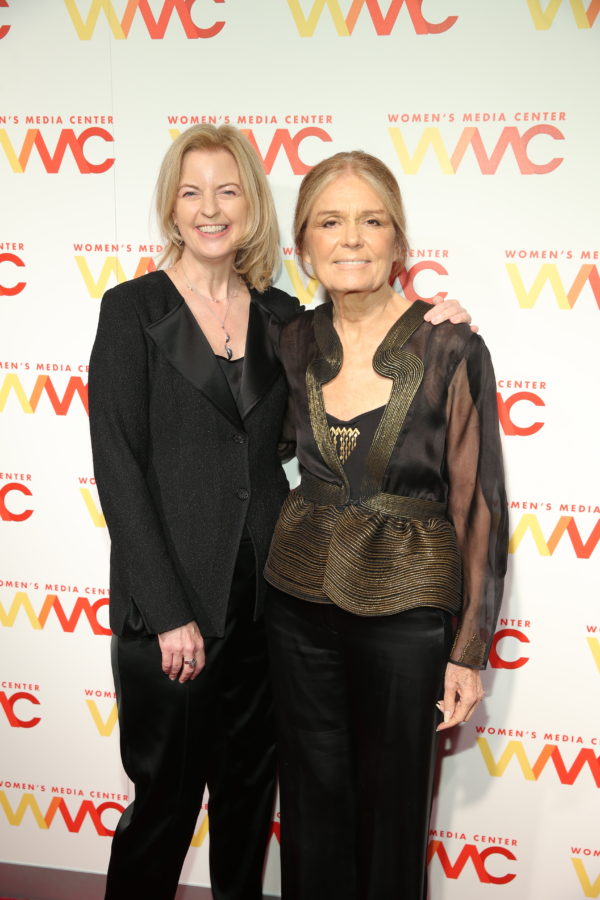 JULIE BURTON GLORIA STEINEM 2014 WMC AWARDS copy