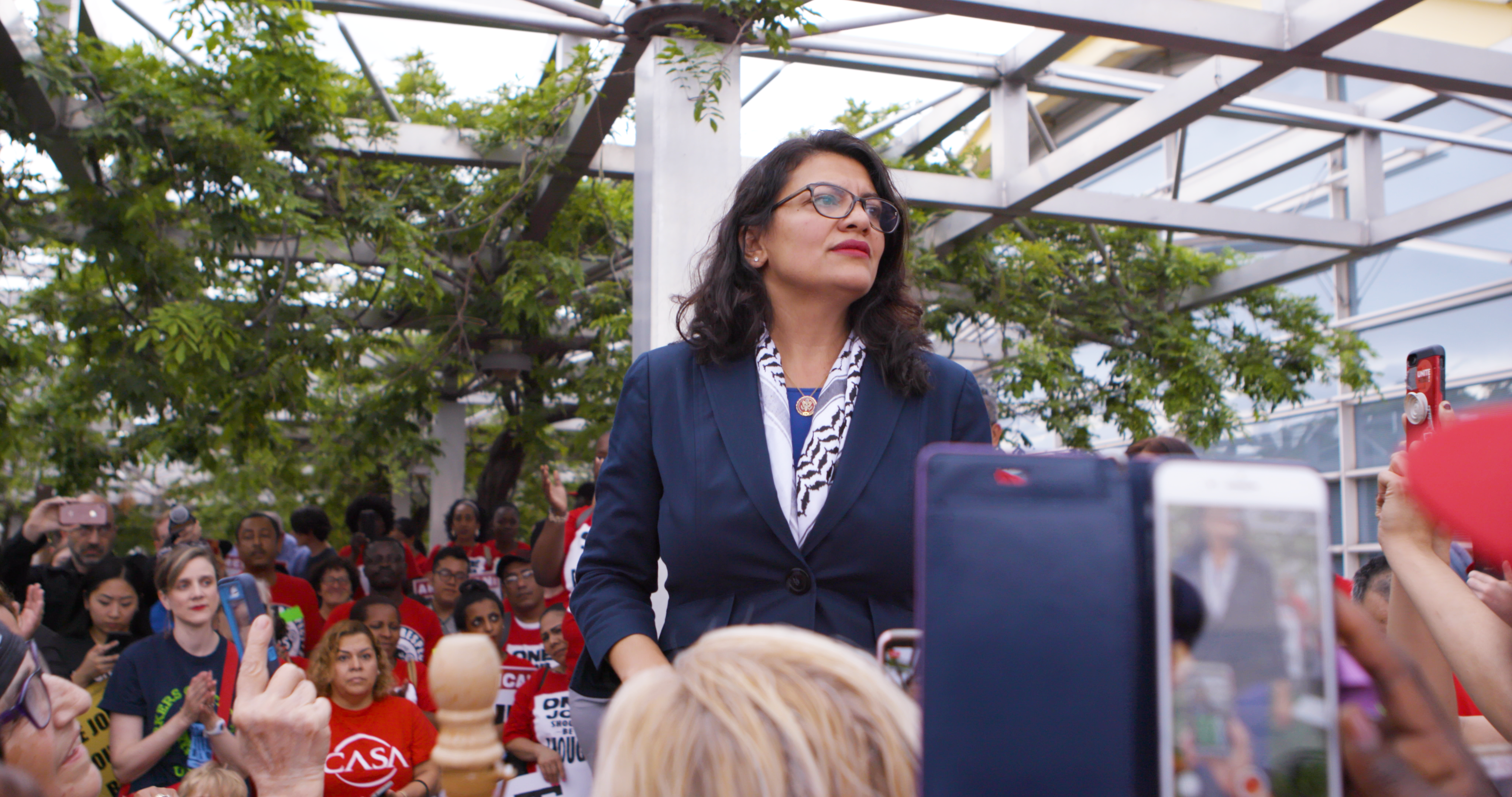 Wmc features Rashida Tlaib in And She Could Be Next Photo courtesy of And She Could Be Next 062620
