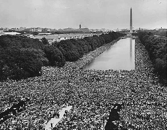Wmc features View of Crowd at 1963 March on Washington USIA 082323
