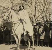 Suffrage leader Inez Milholland, March 1913, Washington, D.C.